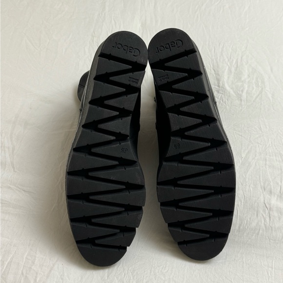 Gabor-Women's Size 8.5 but fit like a size 10 Black Utopia Wedge Heel Ankle Boot - Picture 5 of 12